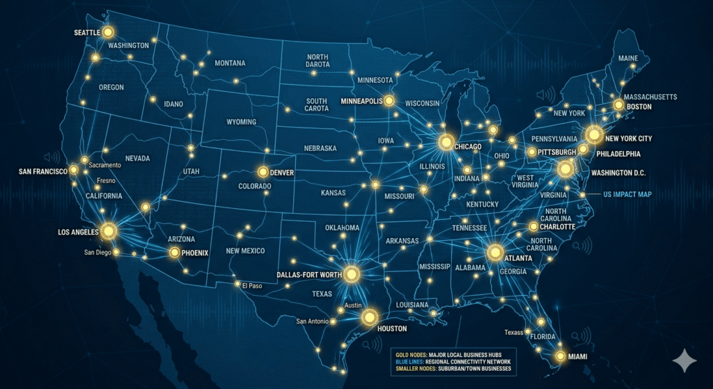 Local SEO and voice search optimization impact across the US
